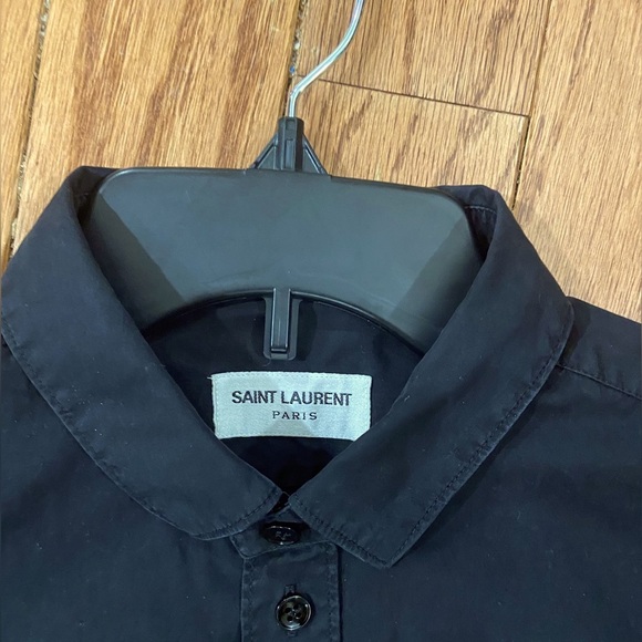 Saint Luraunt size 4 Classic fit Designer Button Down luxury office - Picture 4 of 10